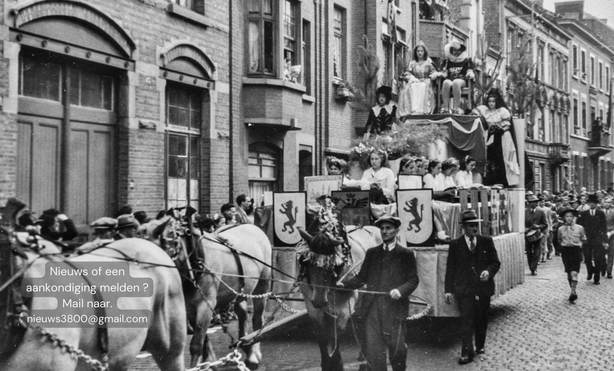 Fruitoogstfeesten in Sint-Truiden van lang geleden