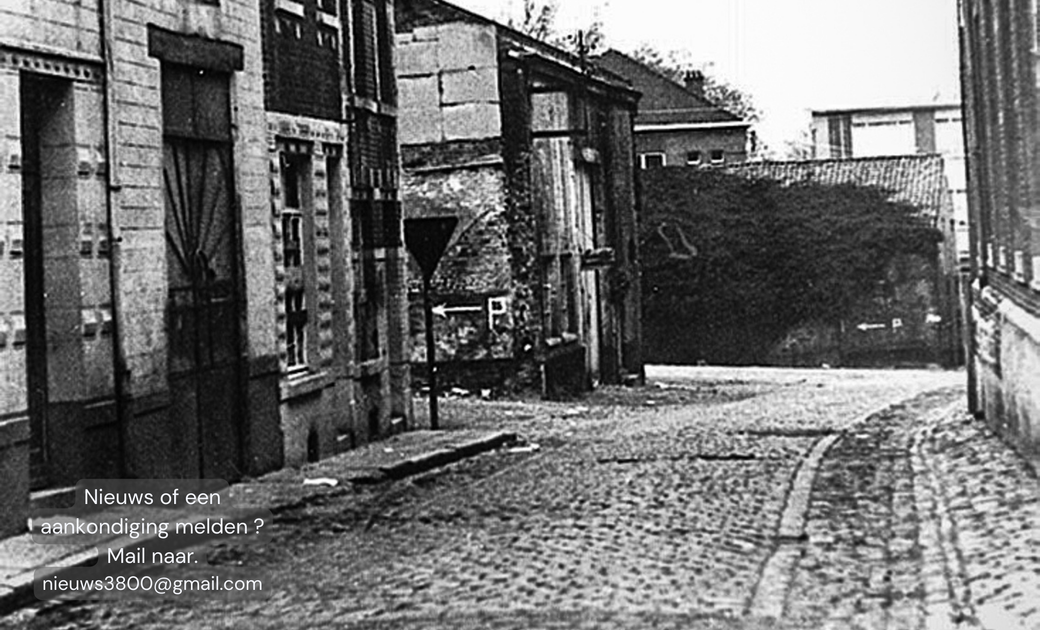 Sluisberg in Sint-Truiden van lang geleden