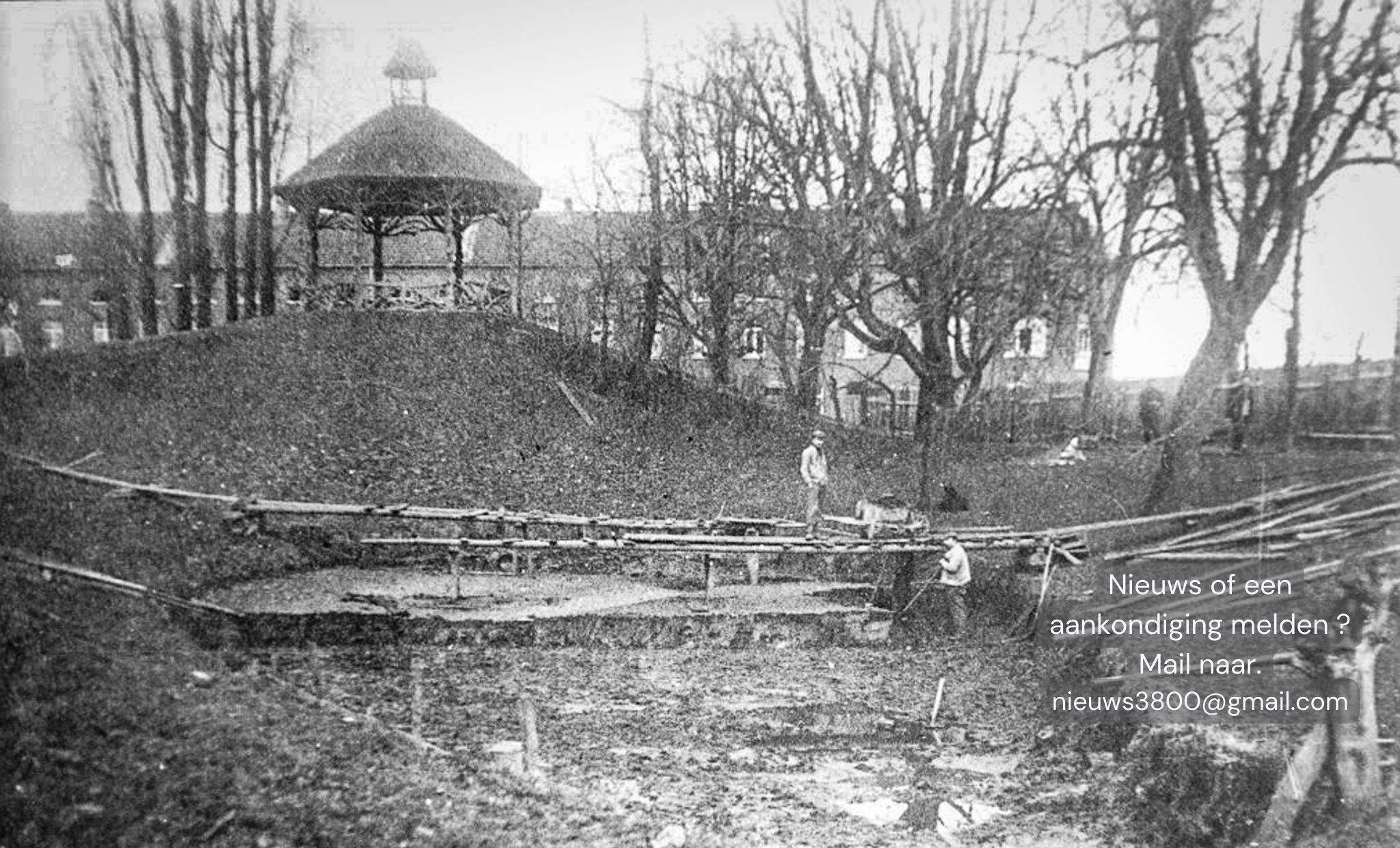 Het Stadspark in Sint-Truiden van lang geleden