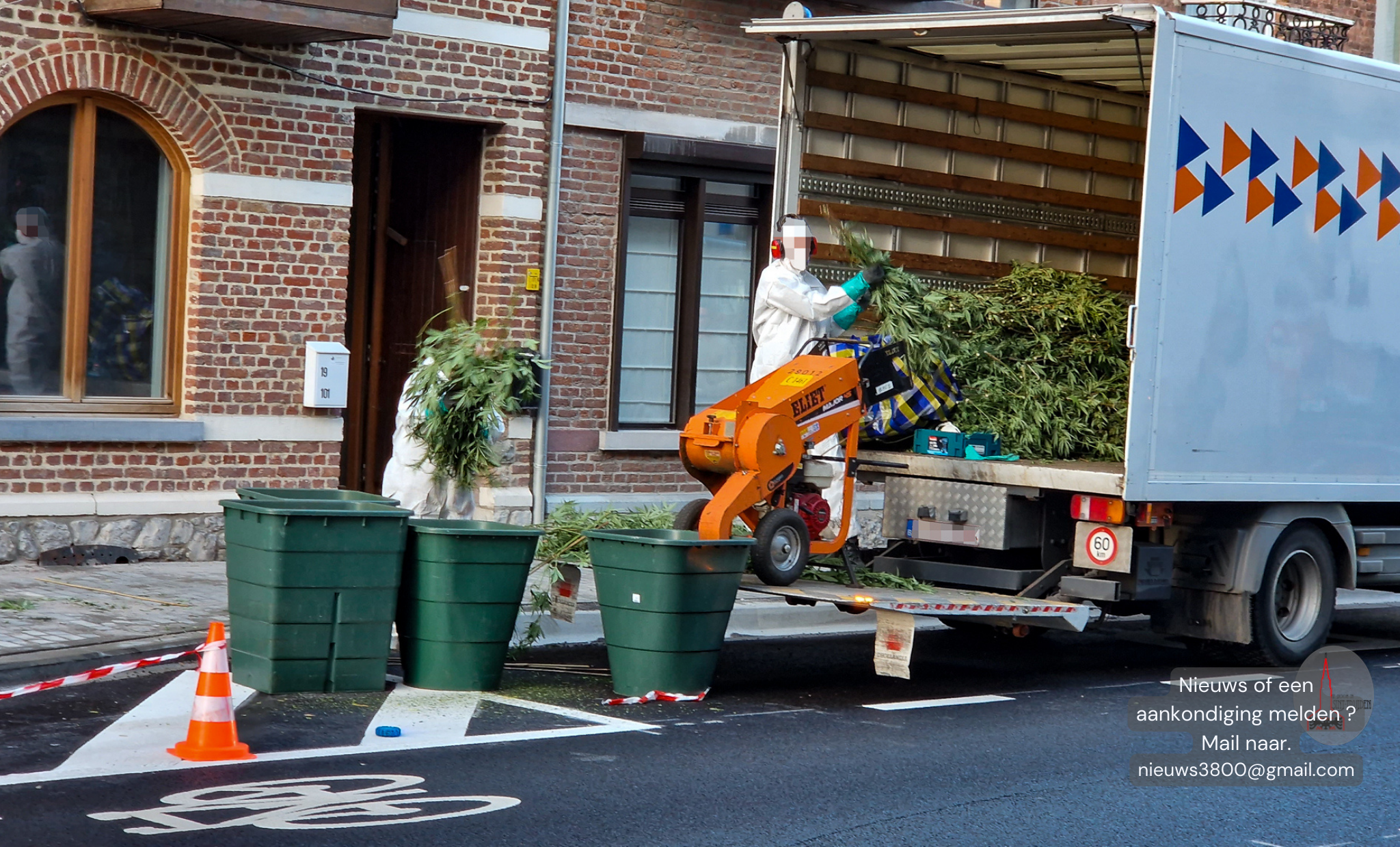 Twee wietplantages opgerold vandaag in Sint-Truiden 