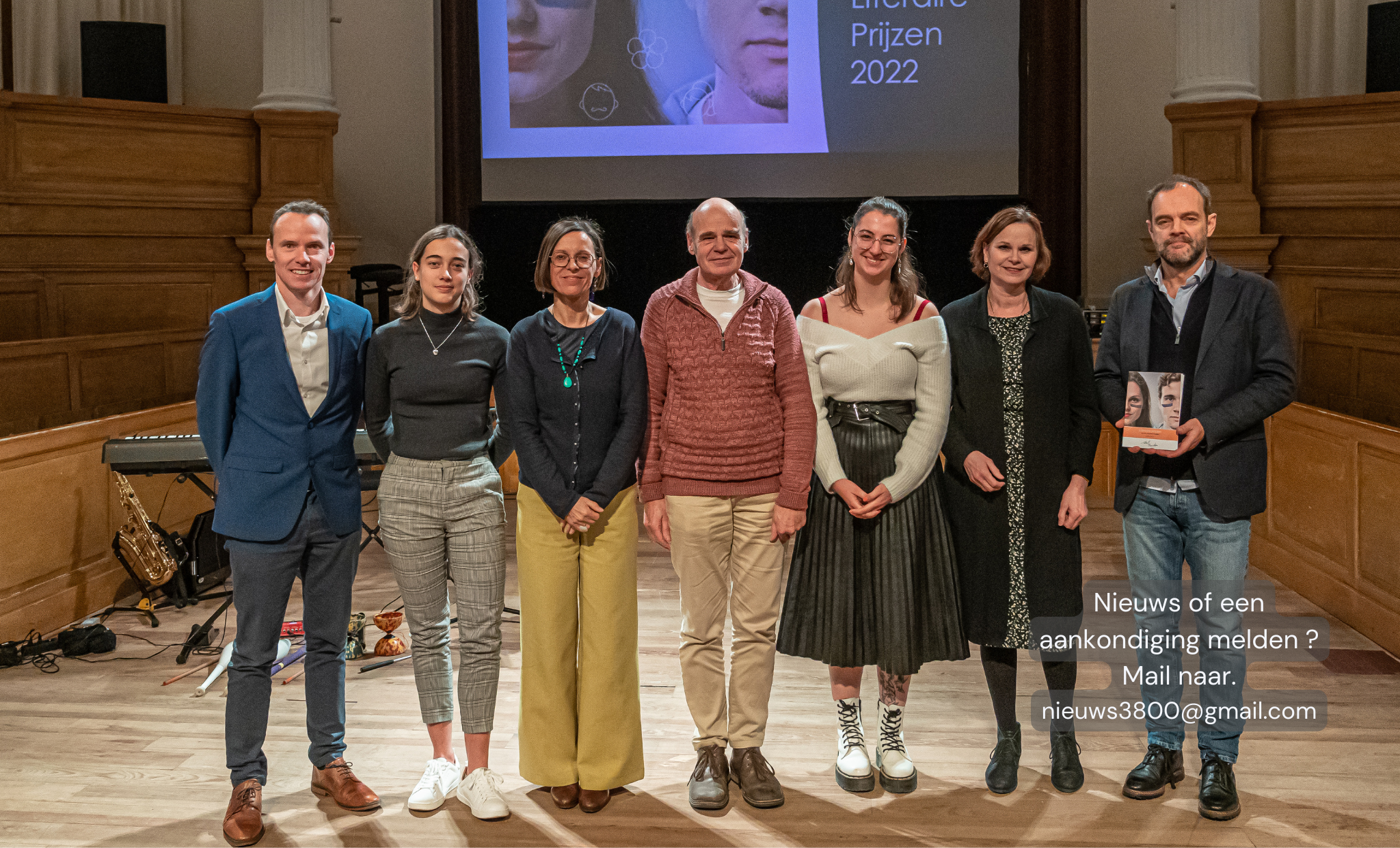 Winnaars Literaire Prijzen van de stad Sint-Truiden 2022 zijn bekend