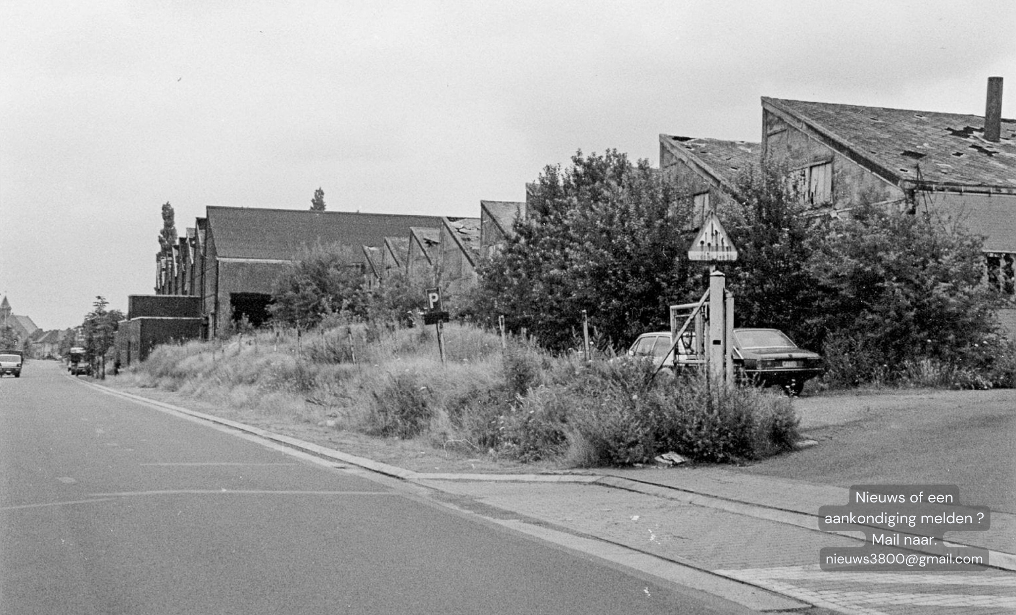 Fabriekstraat in SInt-Truiden van lang geleden