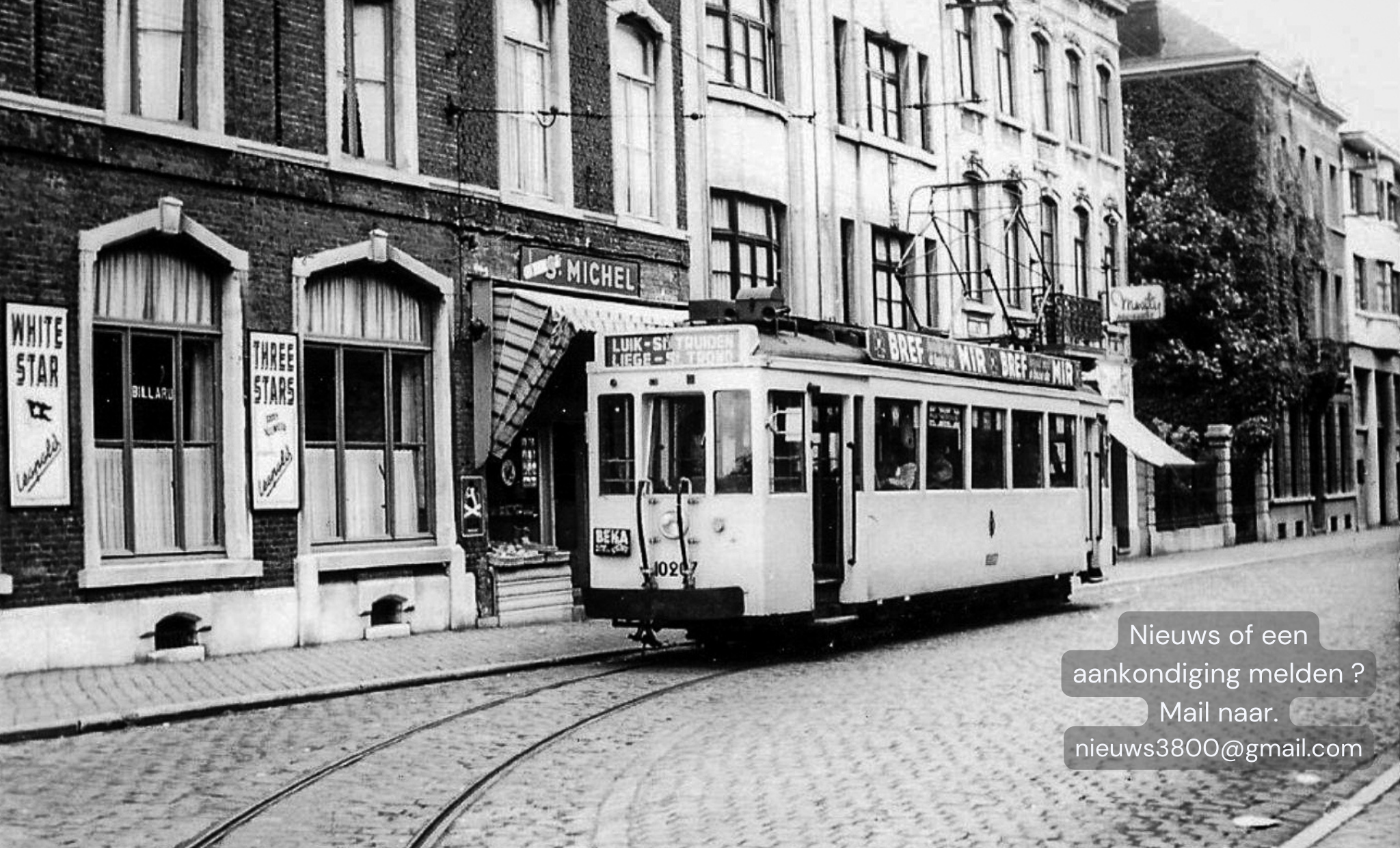 Stationsstraat in Sint-Truiden lang geleden