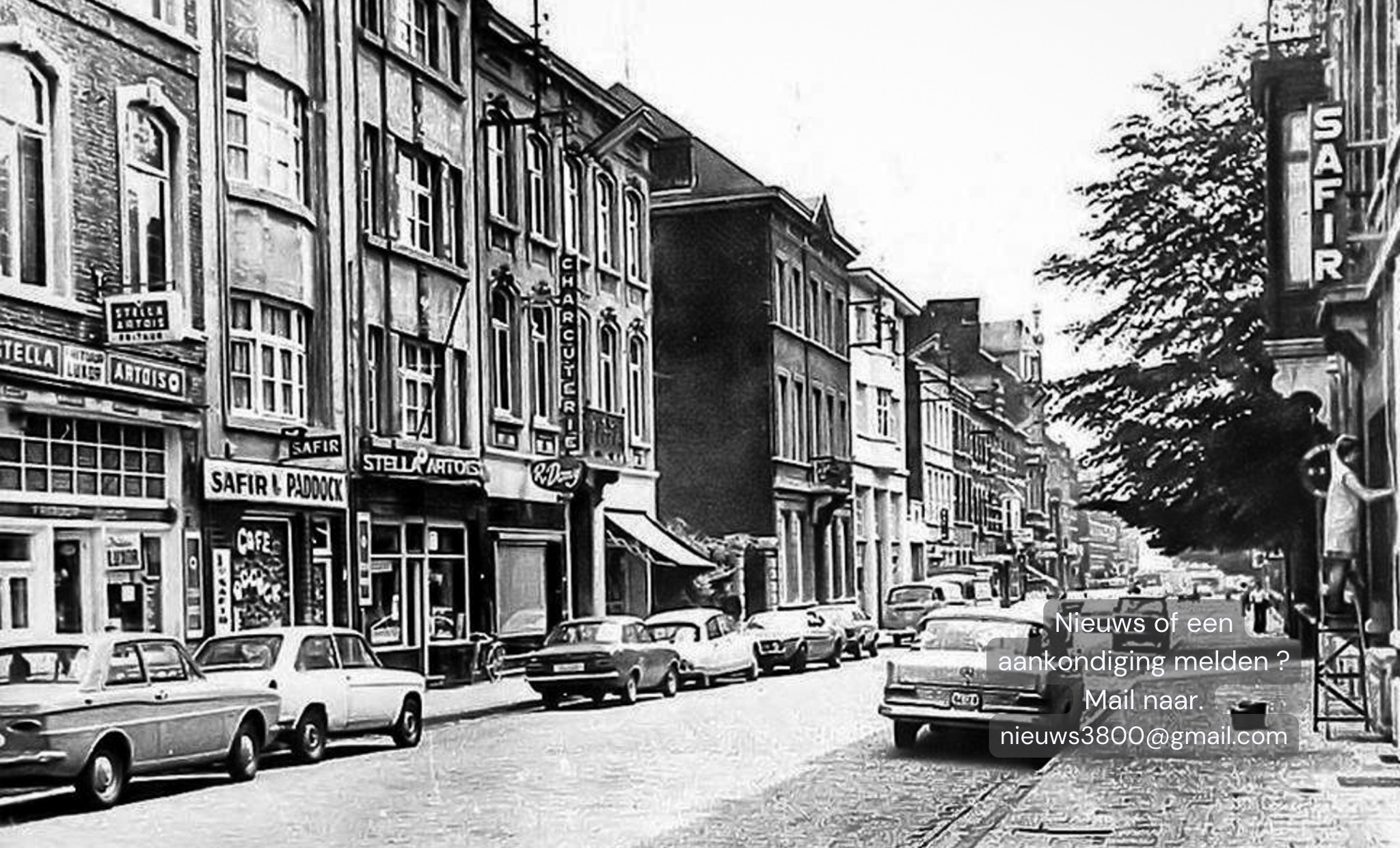 Stationsstraat in Sint-Truiden lang geleden