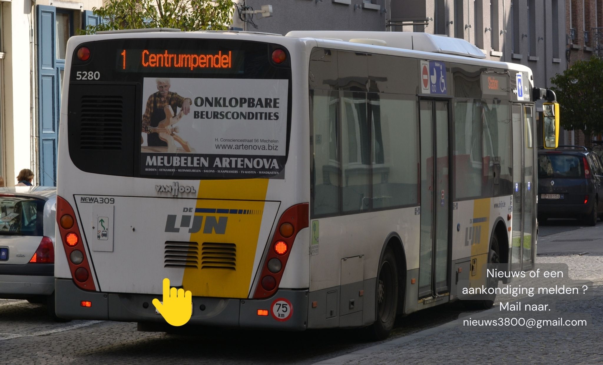 Hinder voor bus en tram door vakbondsactie dinsdag 14/2