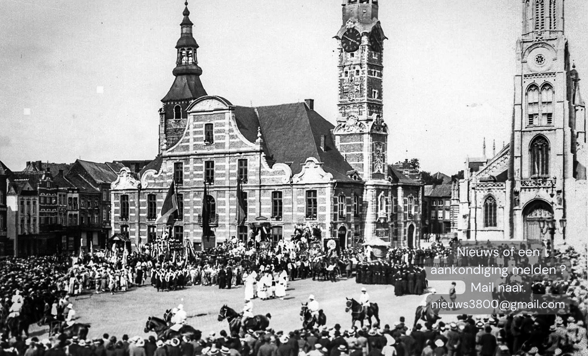 Grote Markt in Sint-Truiden van lang geleden