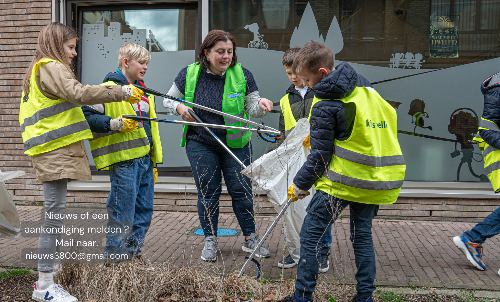 Truiense scholen en verenigingen maken de straten schoon