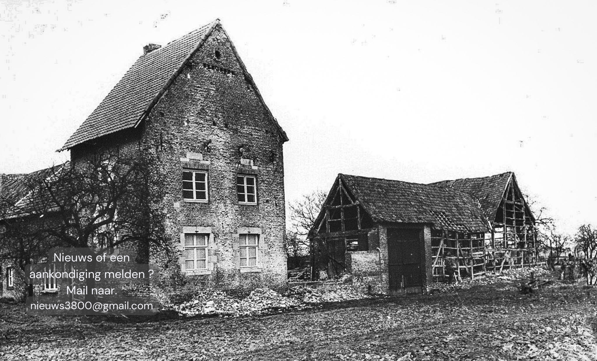 Duifhuishoeve in de Duifhuisstraat van vroeger