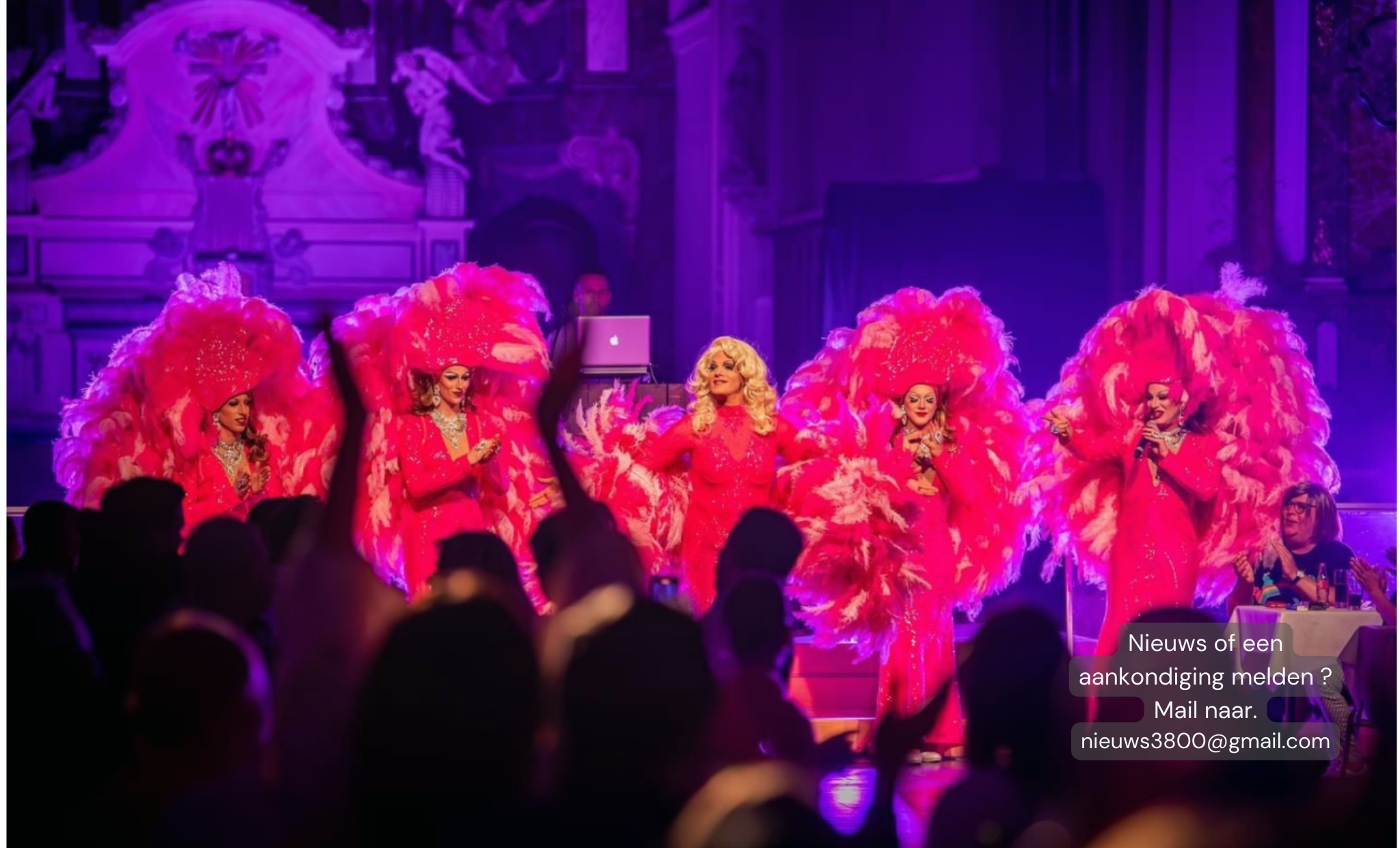 Na groot succes tweede dragshow in Sint-Truiden.’Groter met nog meer glitter en show.’