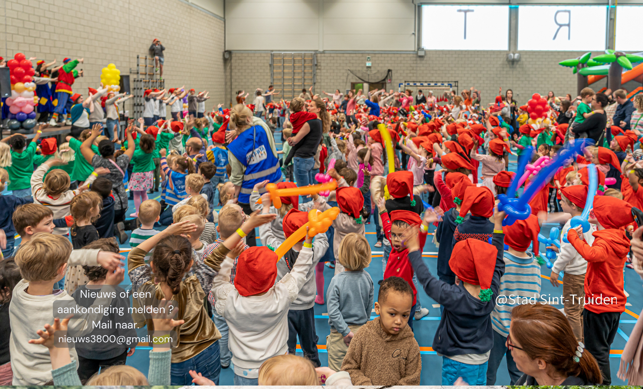 700 kleuters op 16de editie van het Kabouterfeest in Sint-Truiden