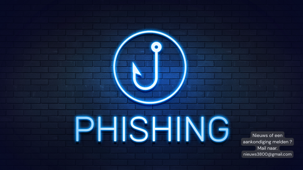 Opgelet voor phishing