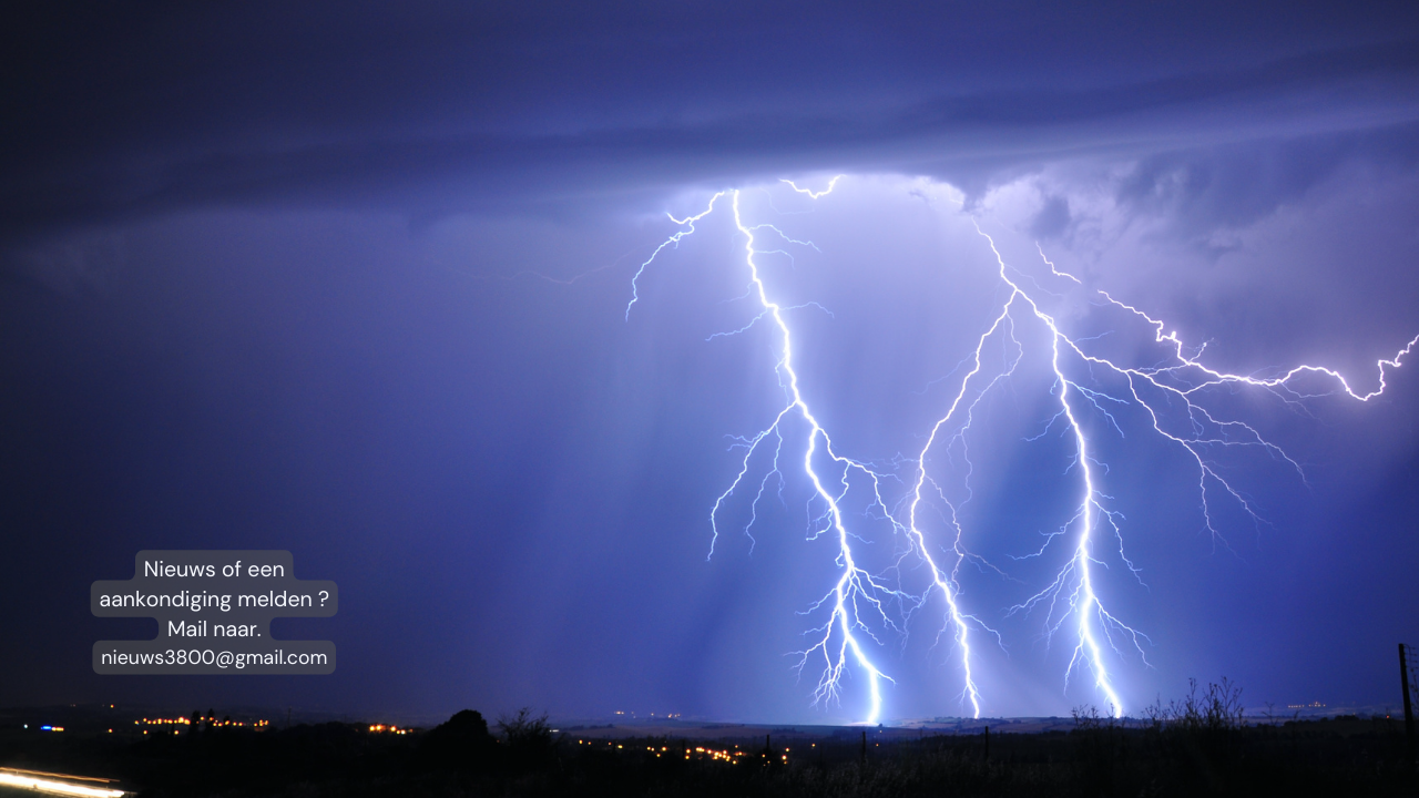 Code oranje voor onweer: Sint-Truiden treft voorzorgsmaatregelen, Fiësta Mondial wordt uitgesteld