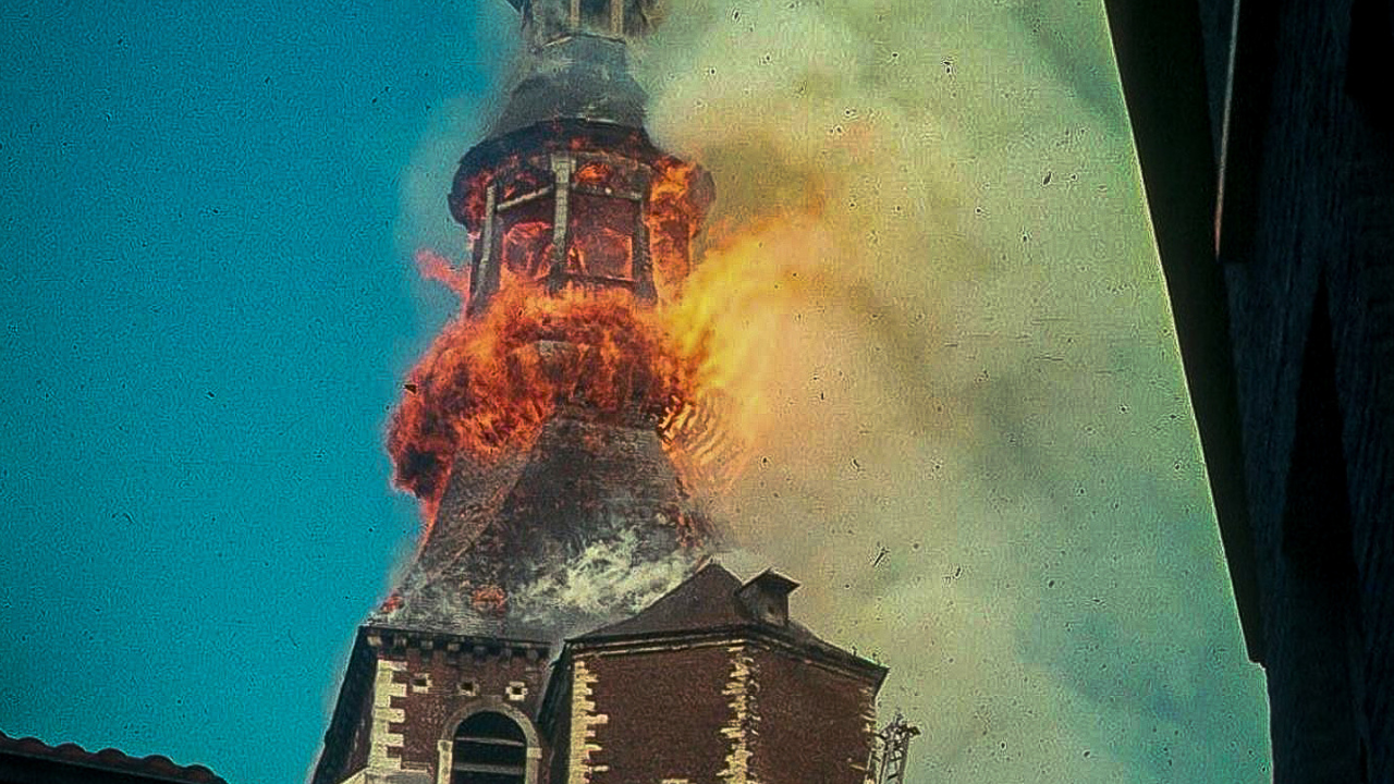 In beeld: Vandaag (09/12/2023) exact 48 jaar geleden stond Abdij van Sint-Truiden in brand