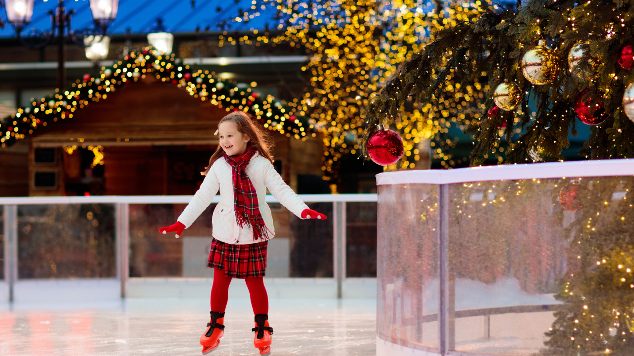 Schaatspret in de Minderbroederskerk