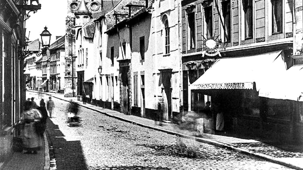 Stapelstraat in Sint-Truiden van lang geleden