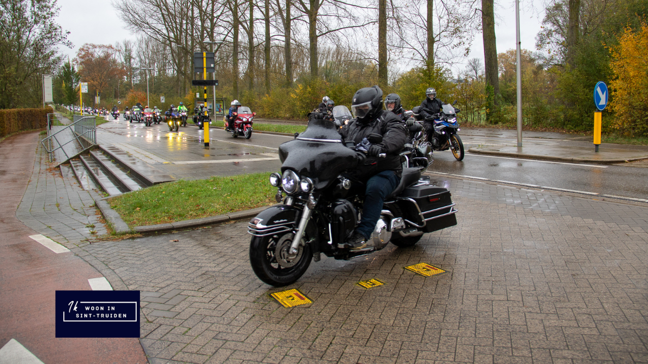 In beeld: Bikers Tegen Pesten voeren actie aan Haspo-O Stadsrand en Haspo-O Centrum (+video)