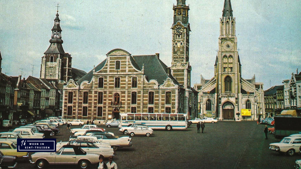 De Grote Markt in Sint-Truiden van lang geleden