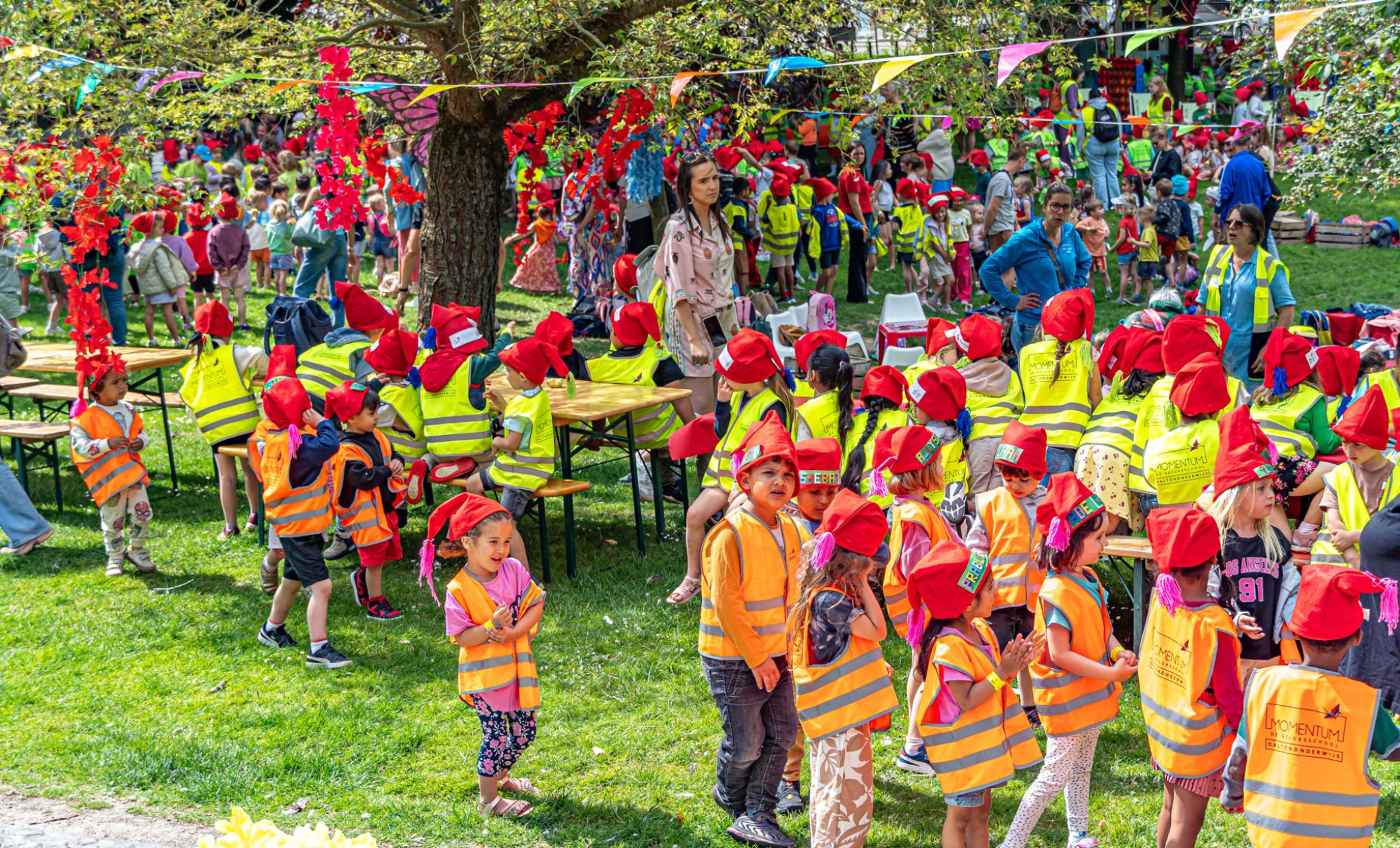 900 kleuters op 17de editievan het Kabouterfeest in Sint-Truiden