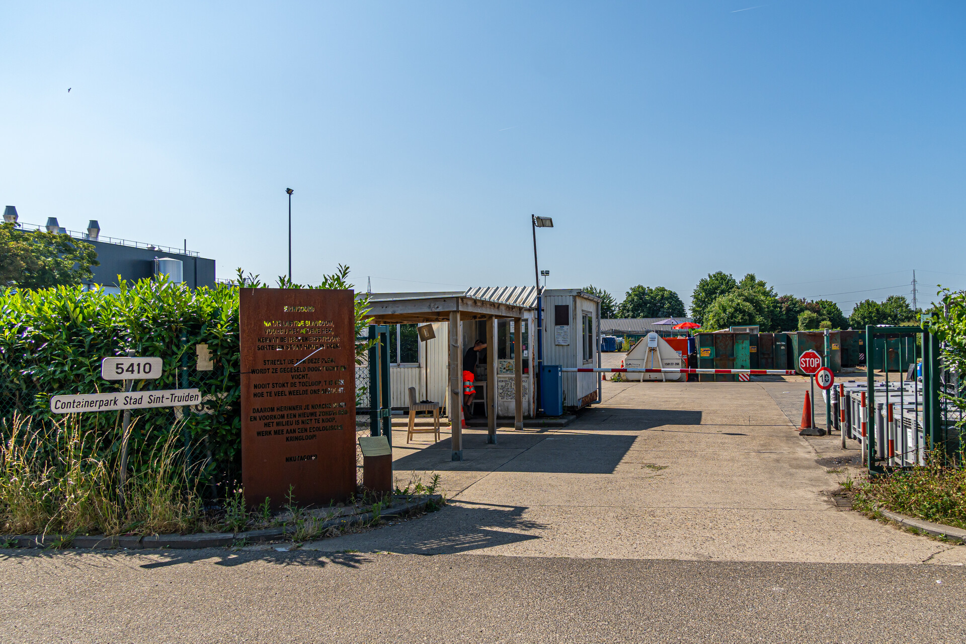 Recyclagepark Sint-Truiden actualiseert tarieven