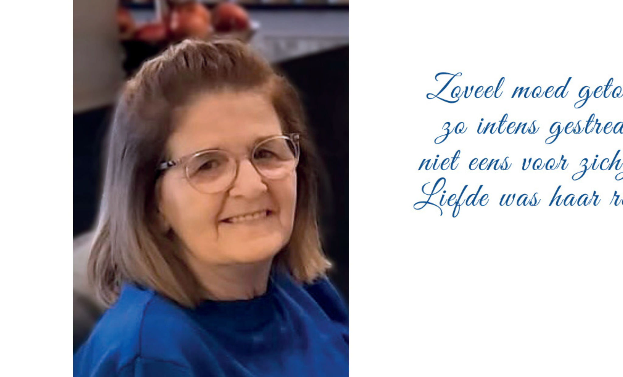 Overlijdensbericht van Odette Fontaine