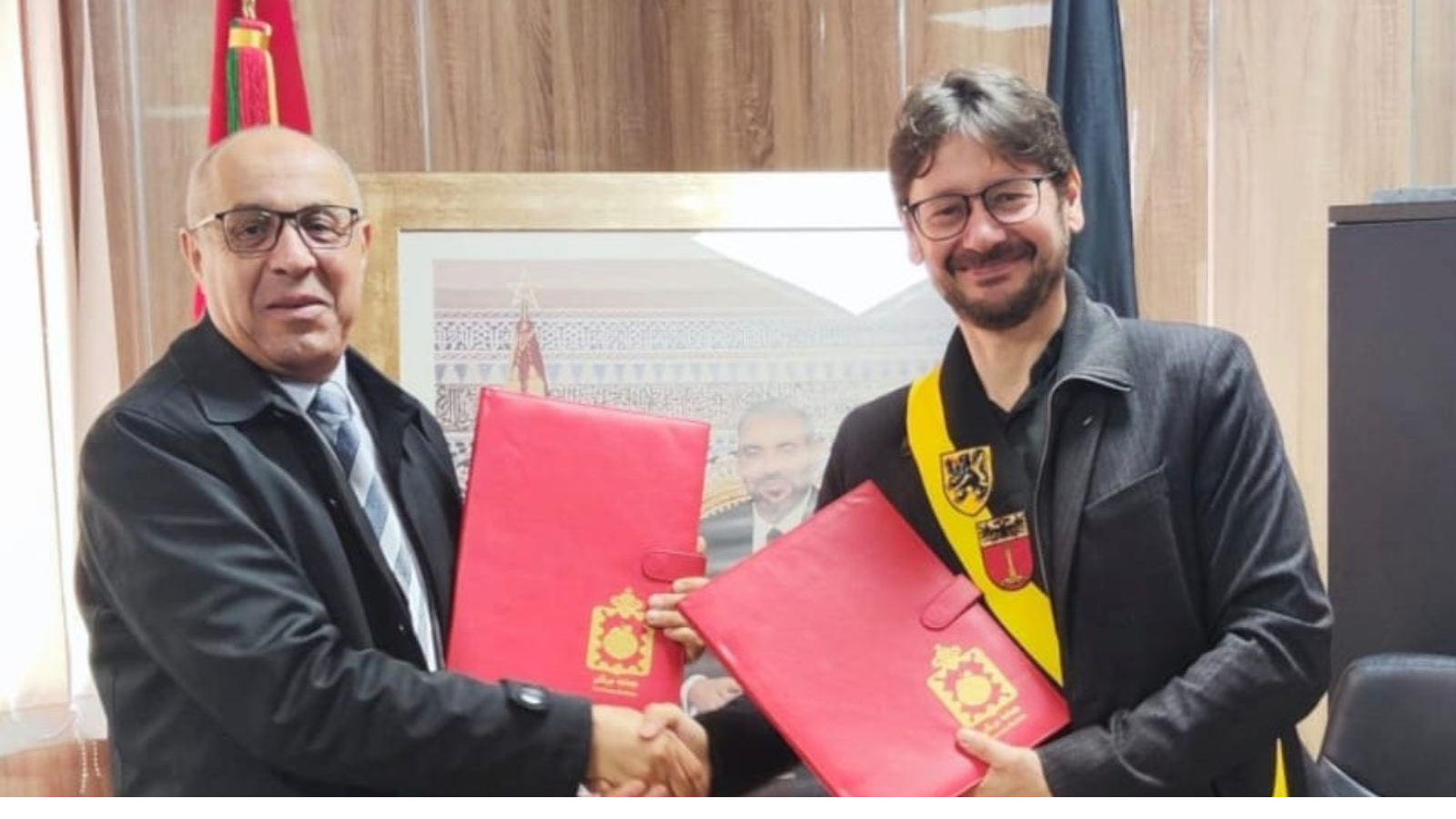 Sint-Truiden start nieuwe stedenband met Berkane