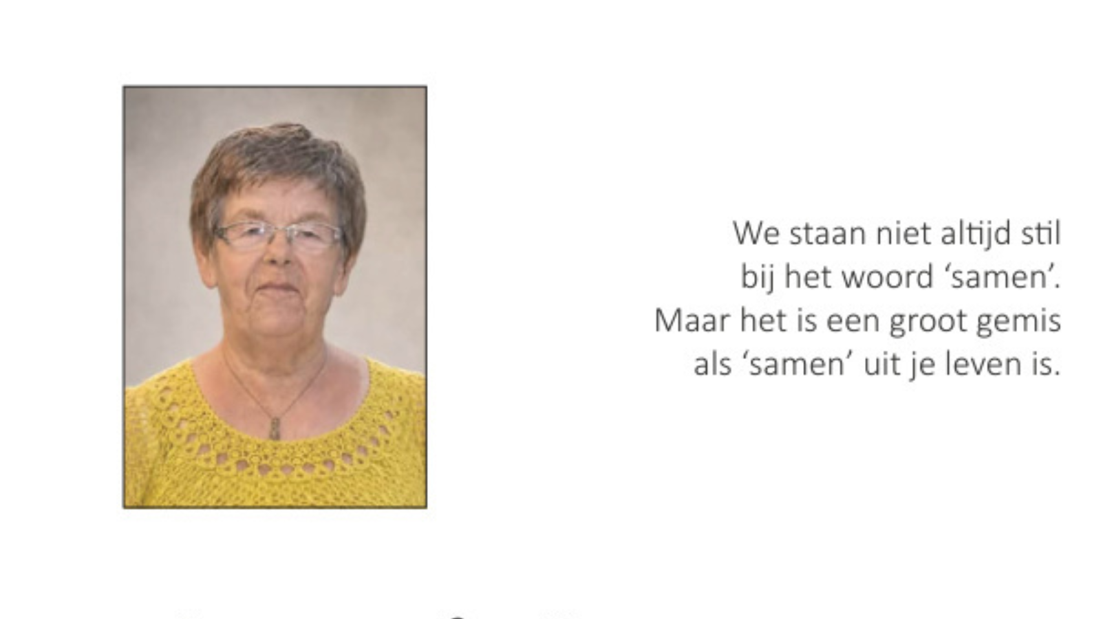 Overlijdensbericht van Jenny Gillet
