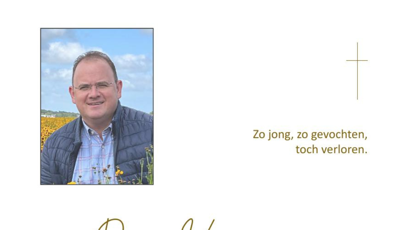 Overlijdensbericht van Davy Vansimsen