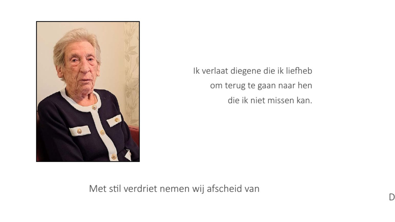 Overlijdensbericht van José Vanmarsnille
